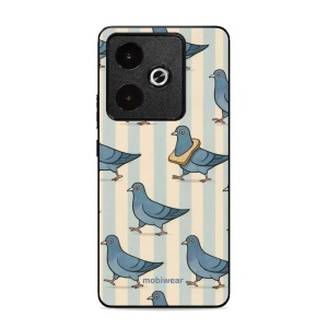 Lesklý kryt Mobiwear Glossy - Realme GT 7T - GP91G Holubi