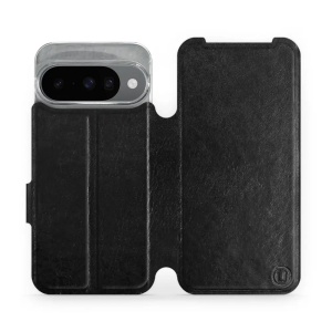 Flipové pouzdro Mobiwear - Google Pixel 10 - Černé a šedé