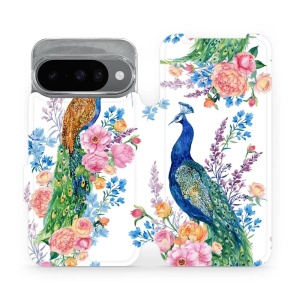 Flipové pouzdro Mobiwear - Google Pixel 10 - MX08S Pávi