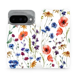 Flipové pouzdro Mobiwear - Google Pixel 10 - MP04S Luční kvítí