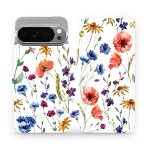 Flipové pouzdro Mobiwear - Google Pixel 10 Pro XL - MP04S Luční kvítí