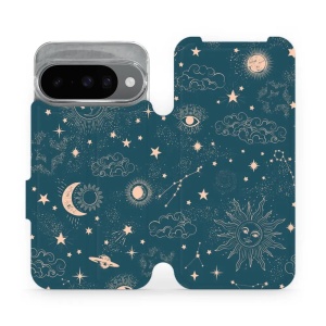 Flipové pouzdro Mobiwear - Google Pixel 10 - VP14S Magický vesmír