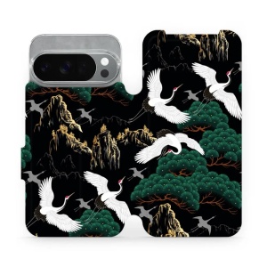 Flipové pouzdro Mobiwear - Google Pixel 10 Pro - VP16S Jeřábi