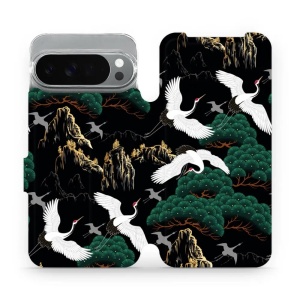 Flipové pouzdro Mobiwear - Google Pixel 10 Pro XL - VP16S Jeřábi