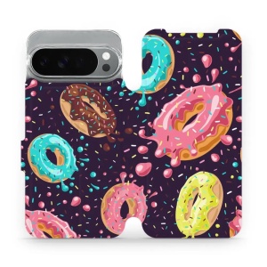 Flipové pouzdro Mobiwear - Google Pixel 10 Pro XL - VP19S Donutky