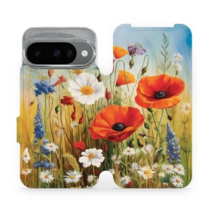 Flipové pouzdro Mobiwear - Google Pixel 10 - VP43S Letní louka