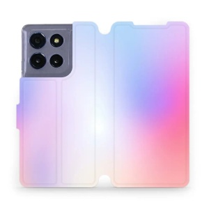 Flipové pouzdro Mobiwear - Motorola Moto G86 5G - VP65S Nachový odstín