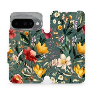 Flipové pouzdro Mobiwear - Google Pixel 10 - VP71S Na zelené louce