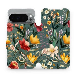 Flipové pouzdro Mobiwear - Google Pixel 10 Pro XL - VP71S Na zelené louce