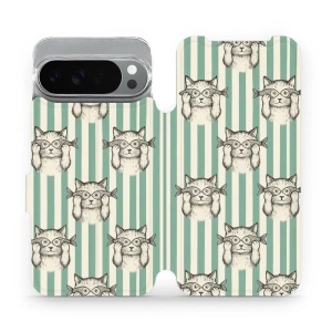 Flipové pouzdro Mobiwear - Google Pixel 10 Pro XL - VP90S Číča ryby