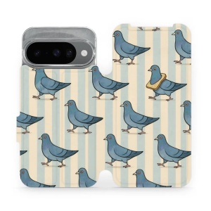 Flipové pouzdro Mobiwear - Google Pixel 10 - VP91S Holubi
