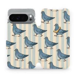Flipové pouzdro Mobiwear - Google Pixel 10 Pro XL - VP91S Holubi