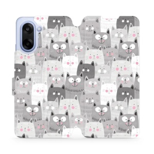 Flipové pouzdro Mobiwear - OnePlus Nord CE5 - M099P Kočičky