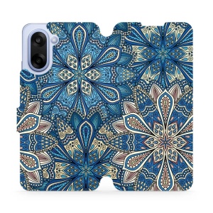 Flipové pouzdro Mobiwear - OnePlus Nord CE5 - V108P Modré mandala květy