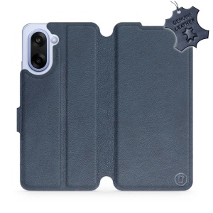 Kožené flip pouzdro Mobiwear - OnePlus Nord CE5 - Modré