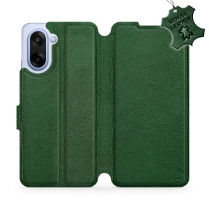 Kožené flip pouzdro Mobiwear - OnePlus Nord CE5 - Zelené 
