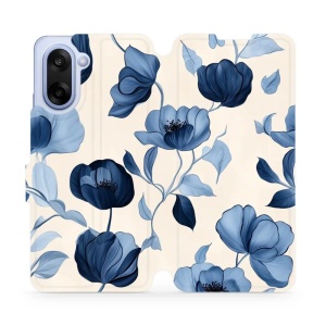 Flipové pouzdro Mobiwear - OnePlus Nord CE5 - VP73S Modrá krása květů