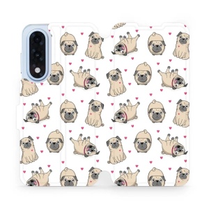 Flipové pouzdro Mobiwear - OnePlus Nord 5 - M097P Mopsíci