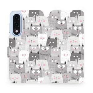 Flipové pouzdro Mobiwear - OnePlus Nord 5 - M099P Kočičky