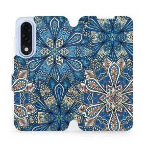 Flipové pouzdro Mobiwear - OnePlus Nord 5 - V108P Modré mandala květy