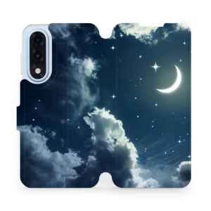 Flipové pouzdro Mobiwear - OnePlus Nord 5 - V145P Noční obloha s měsícem
