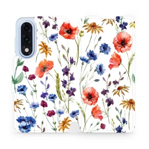 Flipové pouzdro Mobiwear - OnePlus Nord 5 - MP04S Luční kvítí