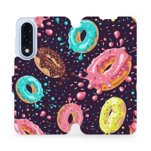 Flipové pouzdro Mobiwear - OnePlus Nord 5 - VP19S Donutky