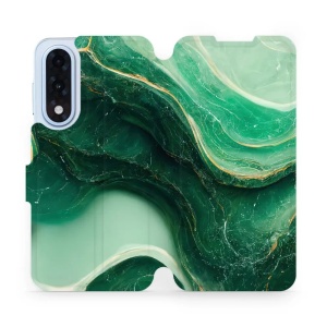 Flipové pouzdro Mobiwear - OnePlus Nord 5 - VP38S Zelený mramor