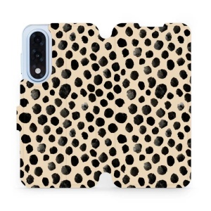 Flipové pouzdro Mobiwear - OnePlus Nord 5 - VA50S Černé puntíky