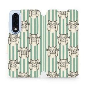 Flipové pouzdro Mobiwear - OnePlus Nord 5 - VP90S Číča ryby