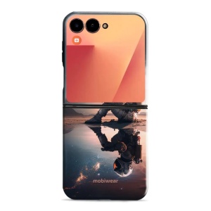 Odolný obal Mobiwear Elite Pro - Samsung Galaxy Z Flip 7 - E003E Astronaut na samotce