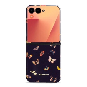 Odolný obal Mobiwear Elite Pro - Samsung Galaxy Z Flip 7 - EP78E Barevní motýlci