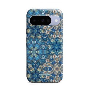 Odolný obal Mobiwear Elite Pro - Google Pixel 10 - E108E Modré mandala květy