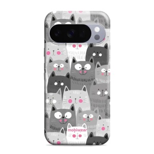 Odolný obal Mobiwear Elite Pro - Google Pixel 10 Pro - E099E Kočičky