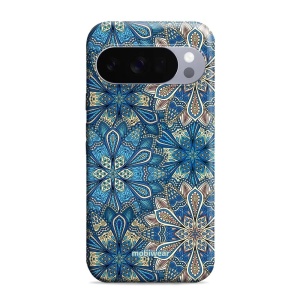 Odolný obal Mobiwear Elite Pro - Google Pixel 10 Pro - E108E Modré mandala květy