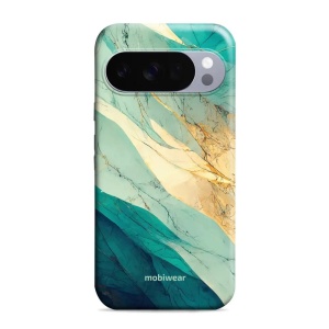 Odolný obal Mobiwear Elite Pro - Google Pixel 10 Pro - EP37E Zlatavý a zelenkavý mramor