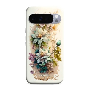 Odolný obal Mobiwear Elite Pro - Google Pixel 10 Pro XL - E014E Krémové květy