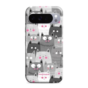 Odolný obal Mobiwear Elite Pro - Google Pixel 10 Pro XL - E099E Kočičky