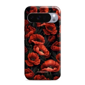 Odolný obal Mobiwear Elite Pro - Google Pixel 10 Pro XL - EP45E Temné červené květy