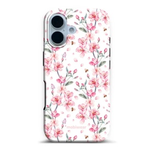 Odolný obal Mobiwear Elite Pro - Apple iPhone 17 - E124E Růžové květy