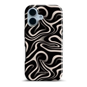 Odolný obal Mobiwear Elite Pro - Apple iPhone 17 - EA68E Vlnky a linky