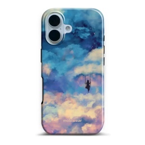 Odolný obal Mobiwear Elite Pro - Apple iPhone 17 - ER09E Dívka na houpačce v oblacích