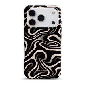 Odolný obal Mobiwear Elite Pro - Apple iPhone 17 Pro - EA68E Vlnky a linky