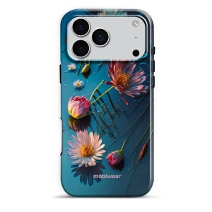 Odolný obal Mobiwear Elite Pro - Apple iPhone 17 Pro Max - E013E Květy na hladině
