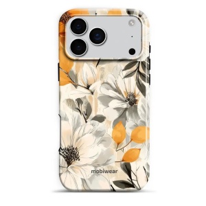 Odolný obal Mobiwear Elite Pro - Apple iPhone 17 Pro Max - EP75E Podzimní květy