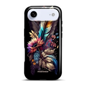 Odolný obal Mobiwear Elite Pro - Apple iPhone Air - E011E Kytice s pírkem