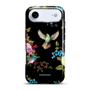 Odolný obal Mobiwear Elite Pro - Apple iPhone Air - ED09E Ptáček a květy
