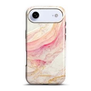 Odolný obal Mobiwear Elite Pro - Apple iPhone Air - EP32E Růžový a zlatavý mramor