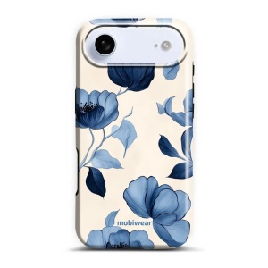 Odolný obal Mobiwear Elite Pro - Apple iPhone Air - EP73E Modrá krása květů