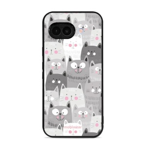Lesklý kryt Mobiwear Glossy - Google Pixel 9A - G045G - Kočičky